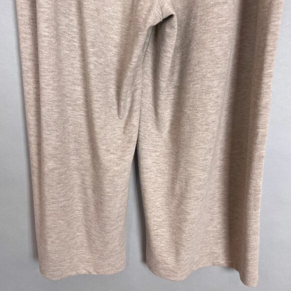 Aritzia Wilfred Free Sweatpants‎ Cropped Wide Leg Straight Beige Women XL Pants - Picture 4 of 11